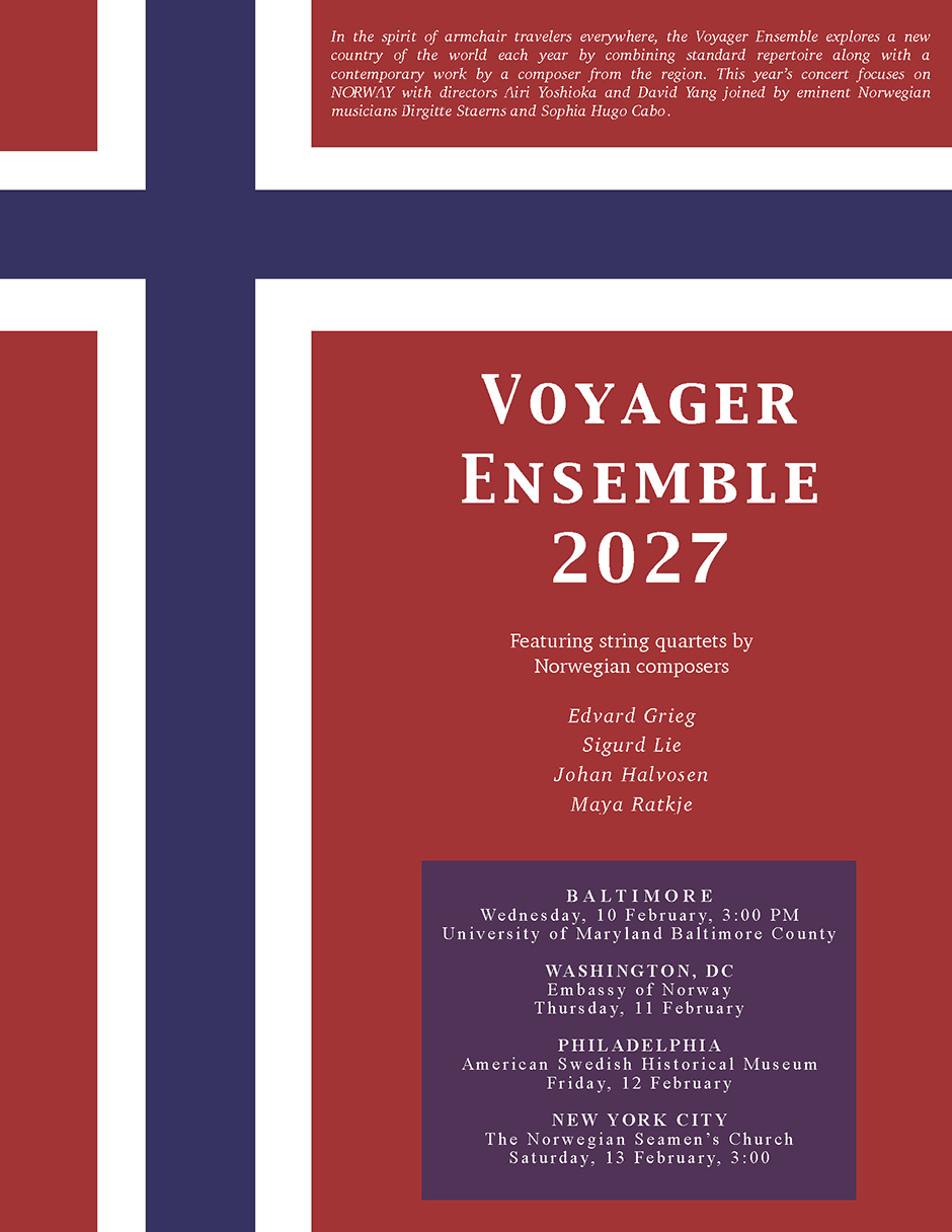 The Voyager Ensemble Poster
